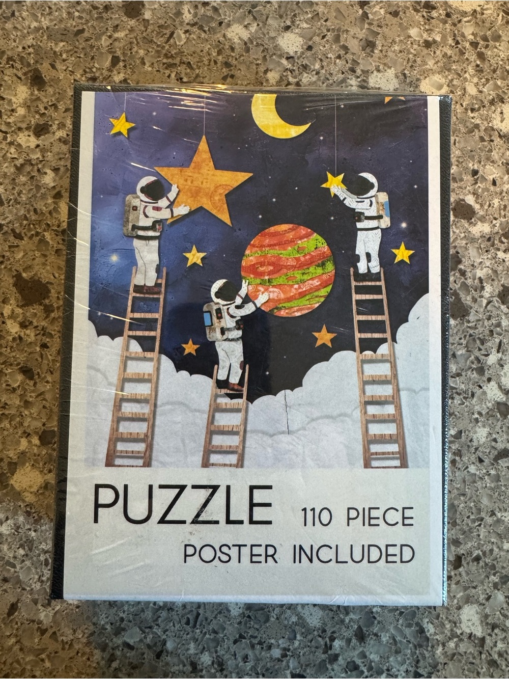 Zazzle Astronaut Space 110 Piece Puzzle New Sealed